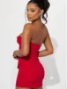 Women's Solid Color Tube Top & Skirt Two-piece Set, Fashion Casual Sleeveless Top &Bodycon Skirt for Daily Outdoor Wear, LadiesC 6