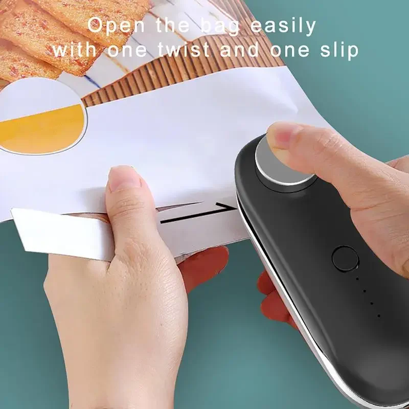 

Portable Handheld Sealing Vacuum Machine USB Charging Food Snack Plastic Storage Bag Mini Heat Sealer Vacuum Bag Sealing Machine