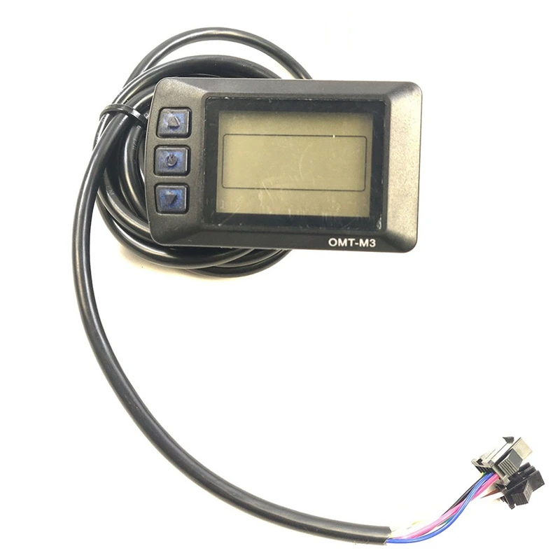 Electric Bicycle Accessories Omt-M3 36V48V Lcd Display With Accessories For E-Bike Lcd Control Panel Accessories
