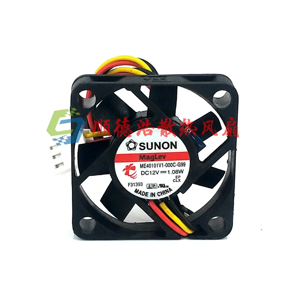 SUNON ME40101V1-000C-G99 DC 12V 1,08 W 40x40x10mm 3-проводной Вентилятор охлаждения сервера