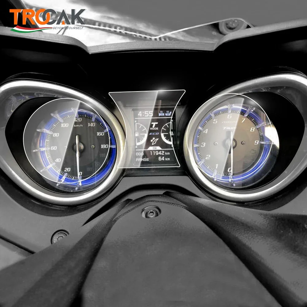 TPU Instrument Speedometer Protection Film for YAMAHA TMAX 530 DX SX TMAX 560 Tech max motorcycle screen protector