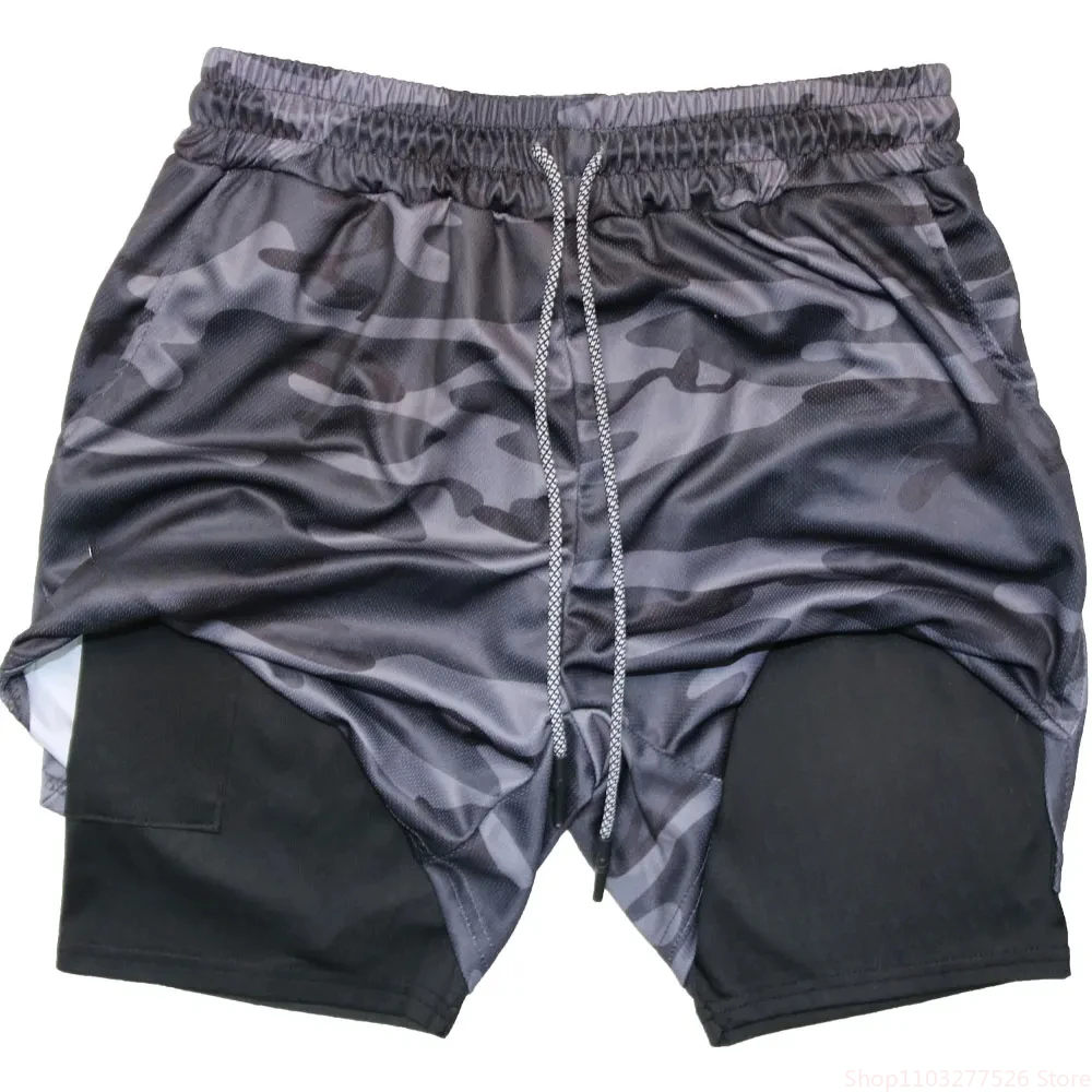 Men's Two-in-one Multifunctional Shorts Summer Quick-drying Casual Breathable Sports Pant Boxing Jiu-jitsu Training Shorts M-3XL 6