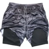 Men's Two-in-one Multifunctional Shorts Summer Quick-drying Casual Breathable Sports Pant Boxing Jiu-jitsu Training Shorts M-3XL 6