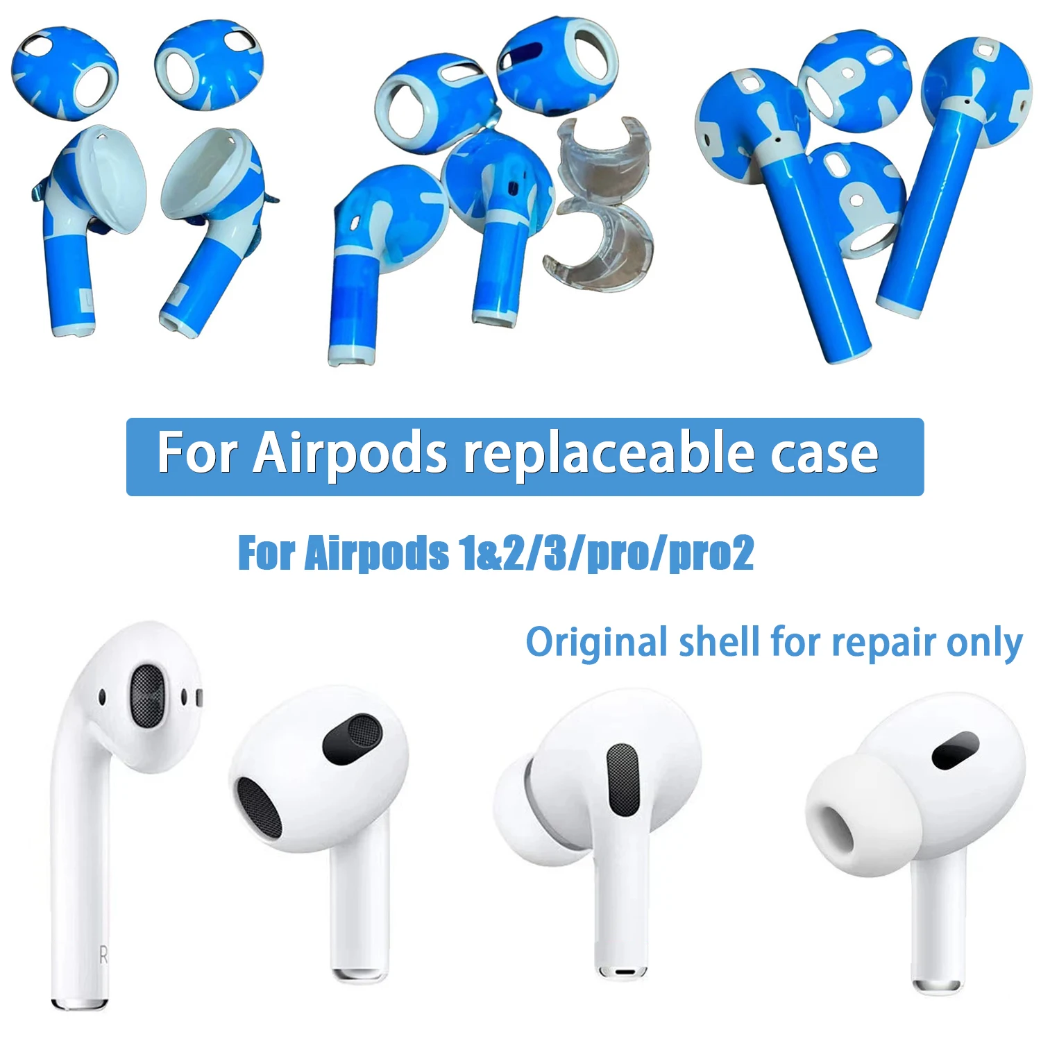 Original Earphone Repair Casing Earphone House Shells Earphone DIY