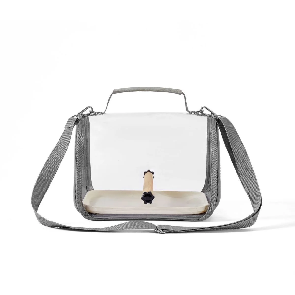 Bird Carrier Small Bird Travel Bag with Perch for Lovebird Budgie Parrot Small Pet Hamster Sugar Glider Benny Bag