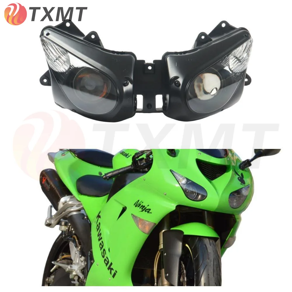 

Подходит для Kawasaki ZX-10R ZX10R 2006-2007 передняя фара мотоцикла в сборе передняя фара