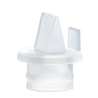 1PC Duckbill Valve For Manual Electric Breast Pumps for Backflow Protection Breast Pump Accessory Transparent Silicone 1