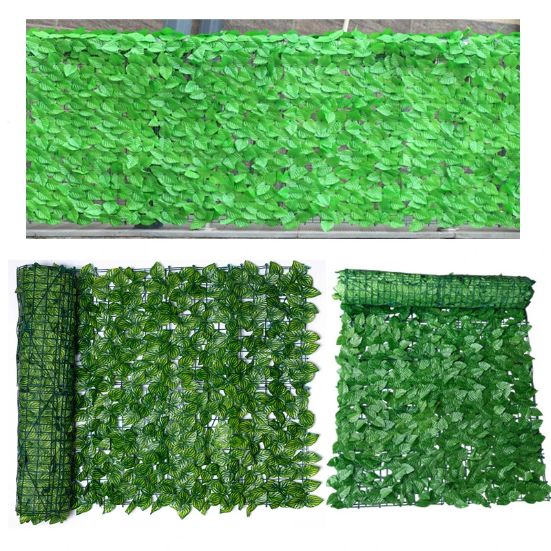 Artificial Leaf Garden Fence Balcony Privacy Screen Uv Fade Protected