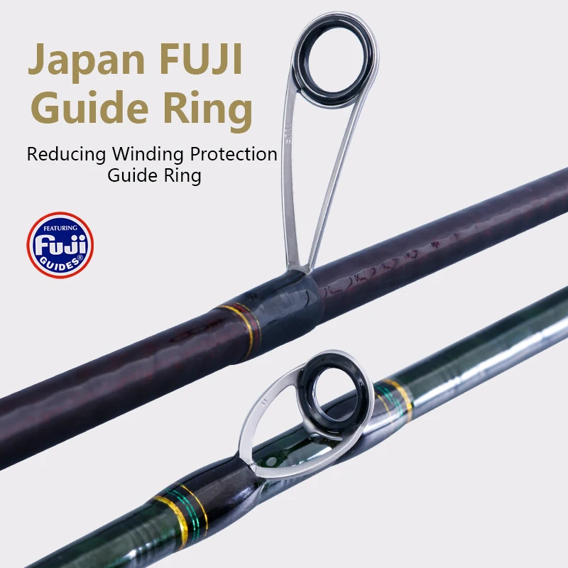 바다찌낚시대 푸름푸름 아마로 후지 스피닝 캐스팅 로드, 튼튼한 범용 롱 낚싯대, 후지 알코나이트 링, 후지 릴