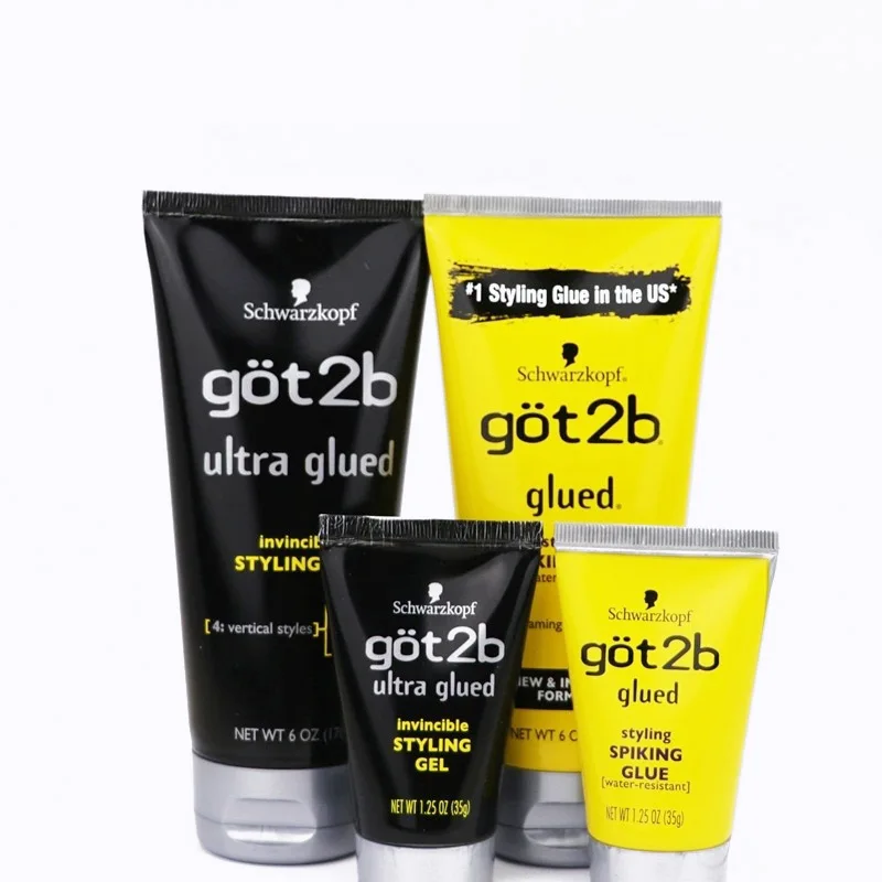 Got 2b-Gel para el cabello, gel para el cabello de 35g, got2b, spray para congelar, adhesivos para pelucas, dege, Gel de control, envío gratis, 170g