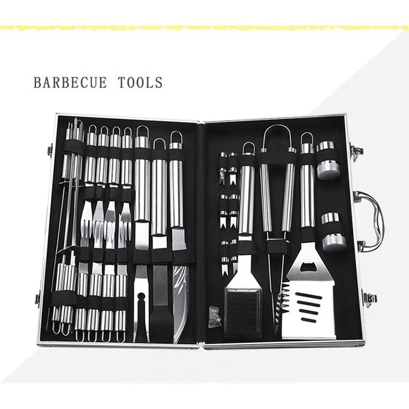 Набор инструментов для барбекю из нержавеющей стали