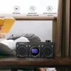 MLOVE BV810 Portable Bluetooth Speaker with FM Radio,  Waterproof Speaker , LCD Screen Display, HD Free Call, Micro SD Card Slot 5