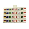 30mm Seaside Escape Board Game 64 Flags Mahjong Egg Waffle Party With The Same Animal Mahjong Match Board Games Party Games 5