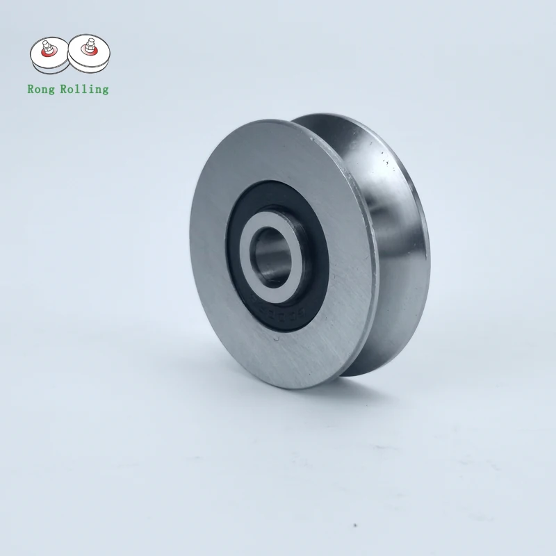 Deep V-groove angle 60 degree bearing bore 8mm diameter 40mm thickness 12mm Sliding Gate Roller/Pulley/Wheels 2pcs/lot sliding door roller shower room pulley shower room rollers sliding door pulley nylon bearing pulley
