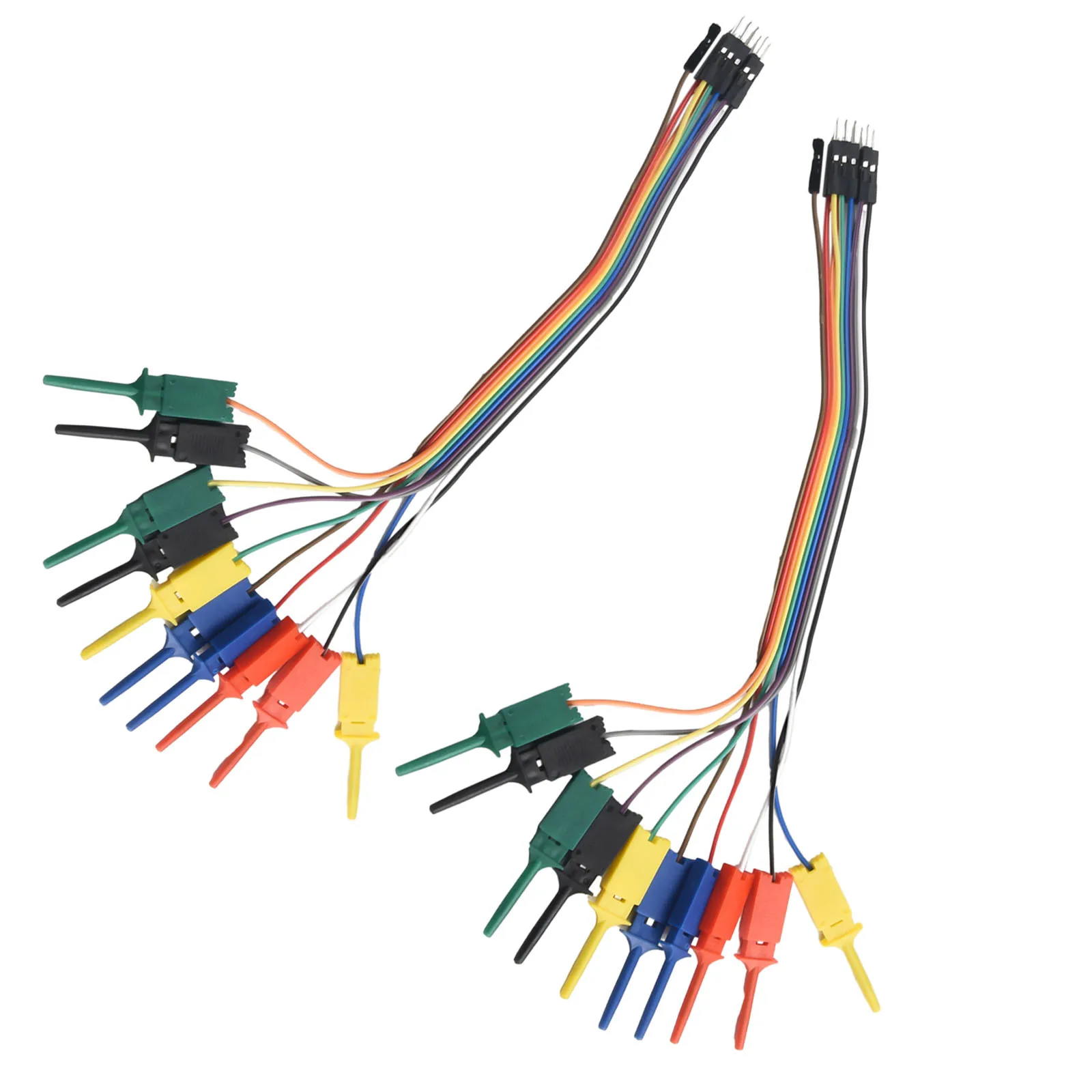 

Efficient 10PIN hook clip cable kit 20cm length ideal for logic analyzer testing and hassle free chip connection