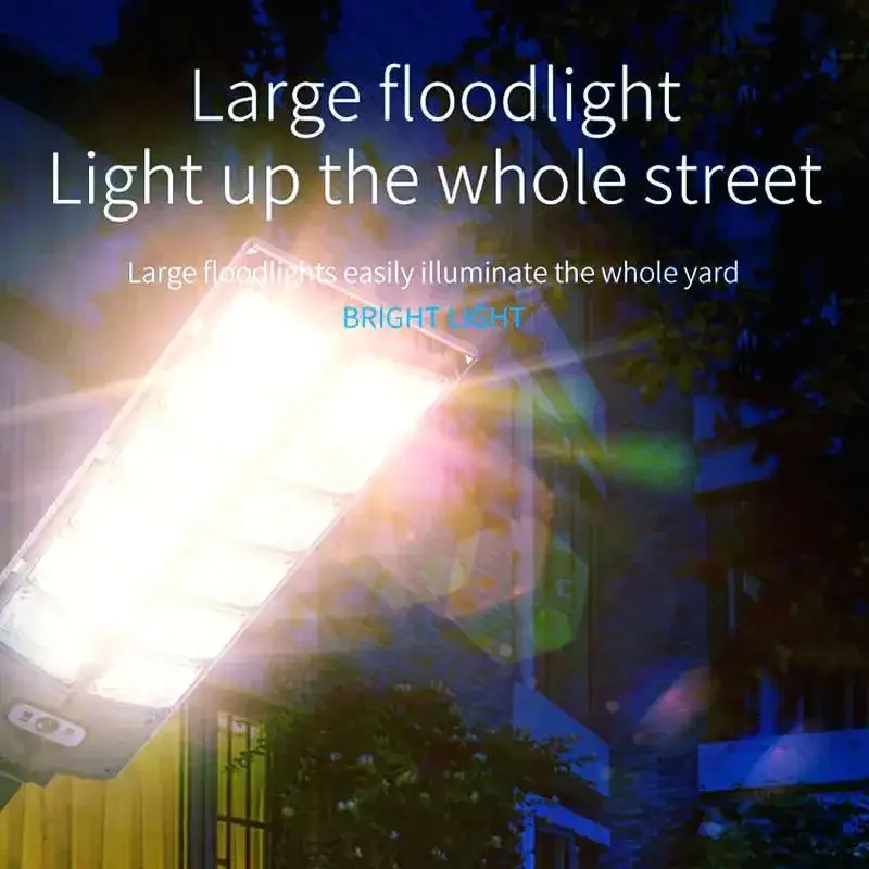 2000000LM Ultra Powerful Solar Lamp With Remote Control Outdoor Solar Induction Street Yard Light IP65 Waterproof Garden Lights 5
