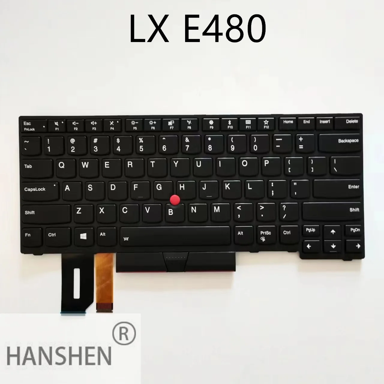 Nuova Tastiera Per Laptop Usa Per Lenovo Thinkpad E480 E485 L480 T480S L380 E490 T490 T495 L390 Yoga L490 P43S