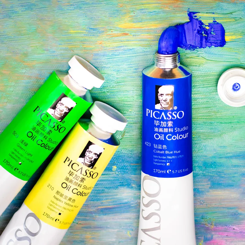 Oil Paint 50/170ML Large-capacity For Beginners Special Lightfastness Good Color Rich