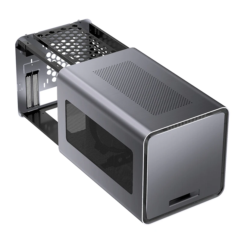 Jonsbo V8 MINI Computer Case Aluminum Alloy Material Pull-out Chassis ITX Motherboard SFX 240 Water Cooling 330mm Graphics Card
