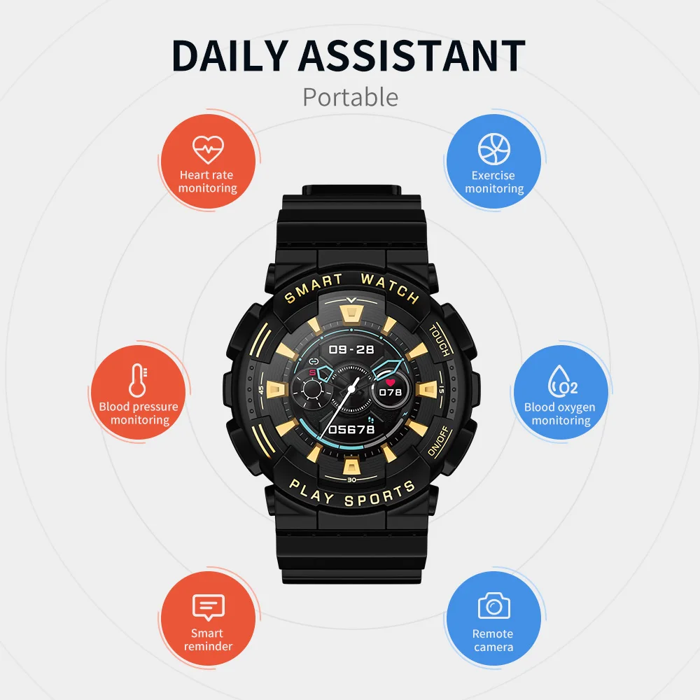 SKMEI Neue Outdoor-Sport-Smart-Uhren für Männer und Frauen, Mode, IP67, wasserdicht, Uhr mit Herzfrequenzüberwachung, Armbanduhr, Reloj Hombre_voghion.com