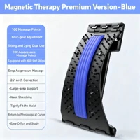 Lumbar Back Stretcher Massager, Spine Pain Relief Vertebral Relaxer for Lower Back Traction & Waist Correction - Image 4