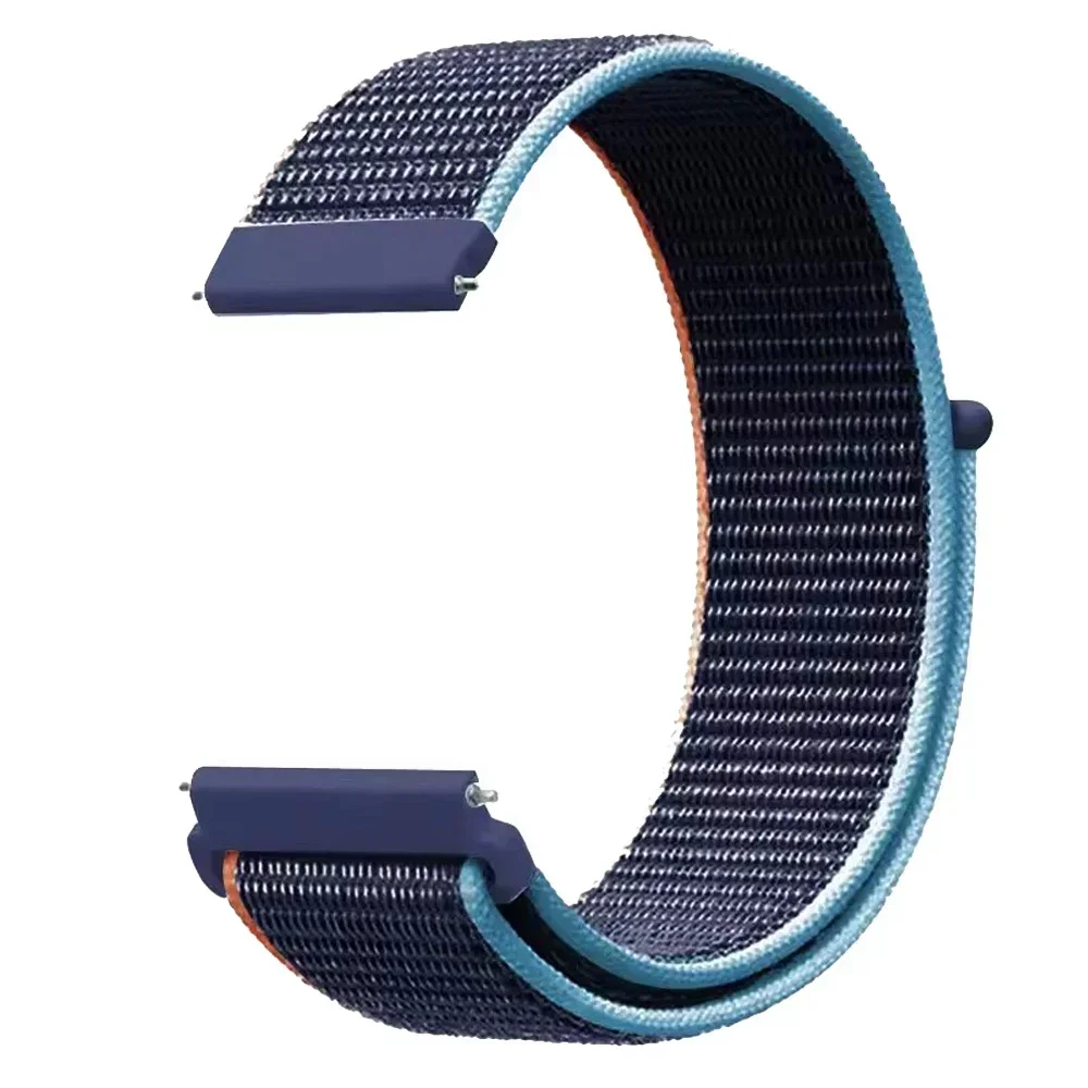 Versatile Nylon Loop Sports Strap - 20/22mm Braided Band Bracelet