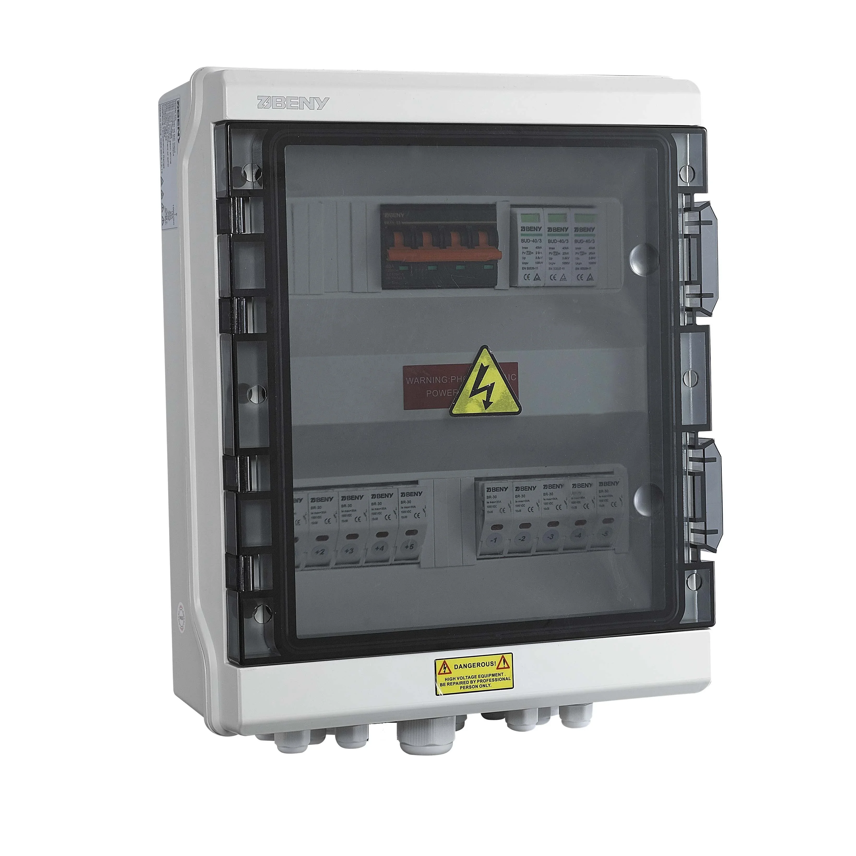 1000V 5 IN 1 OUT DC Combiner Box for PV application