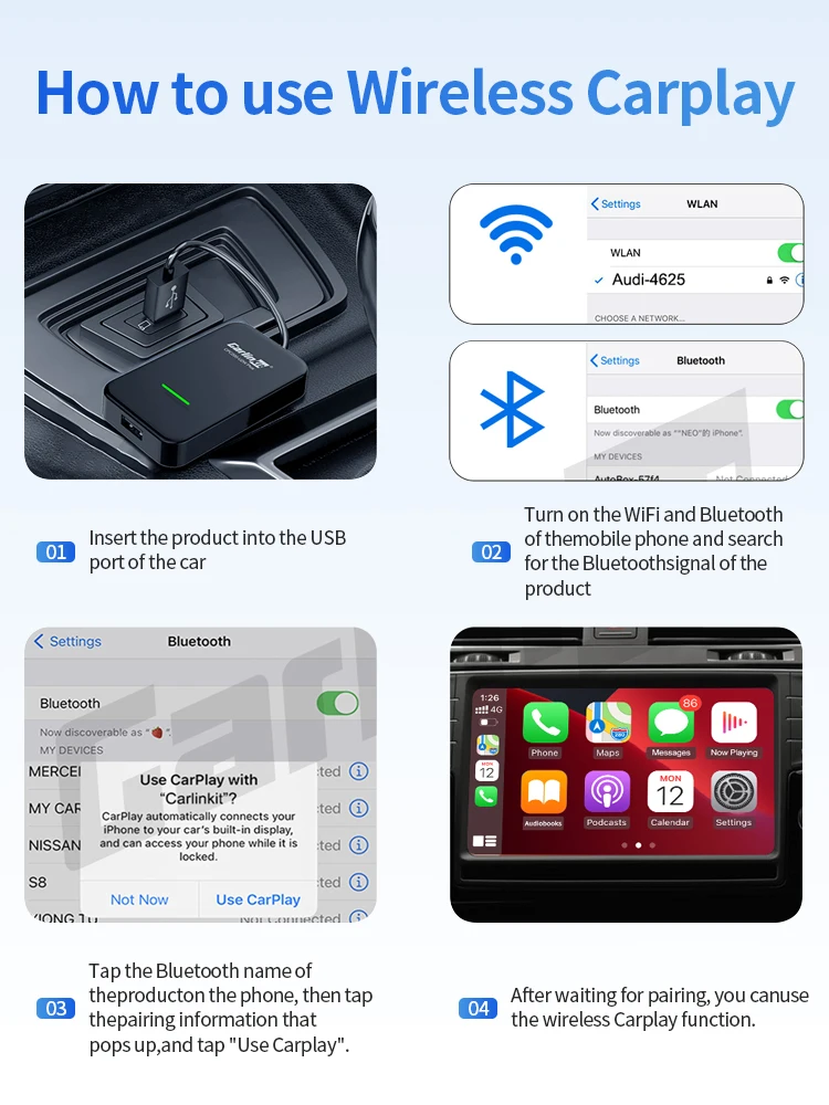 Carlinkit 3.0 ī÷  Ƽ, ƿ , ޸, ĳ, , Ʈο, , ȥ, , , ƿ