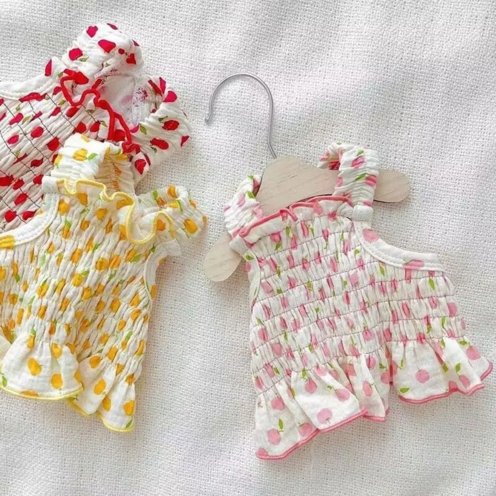 Description Picture 6 of itemComfortable Cute Pet Summer Clothes Floral Print Breathable Pet Princess Dresses Thin Design Soft Dog Vest Skirt Autumn