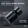 New Black 2 Mode Washbasin Faucet Nozzle 360° Rotary Splashback Faucet Aerator Kitchen Sink Pressurized Faucet Aerator Bubbler 1