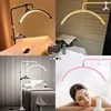 Hot selling Rotatable Lashes Lamps Half Moon Light Led Moon Lamp Photography Fill Light for Lashes Extension Beauty Floor Lamps 3