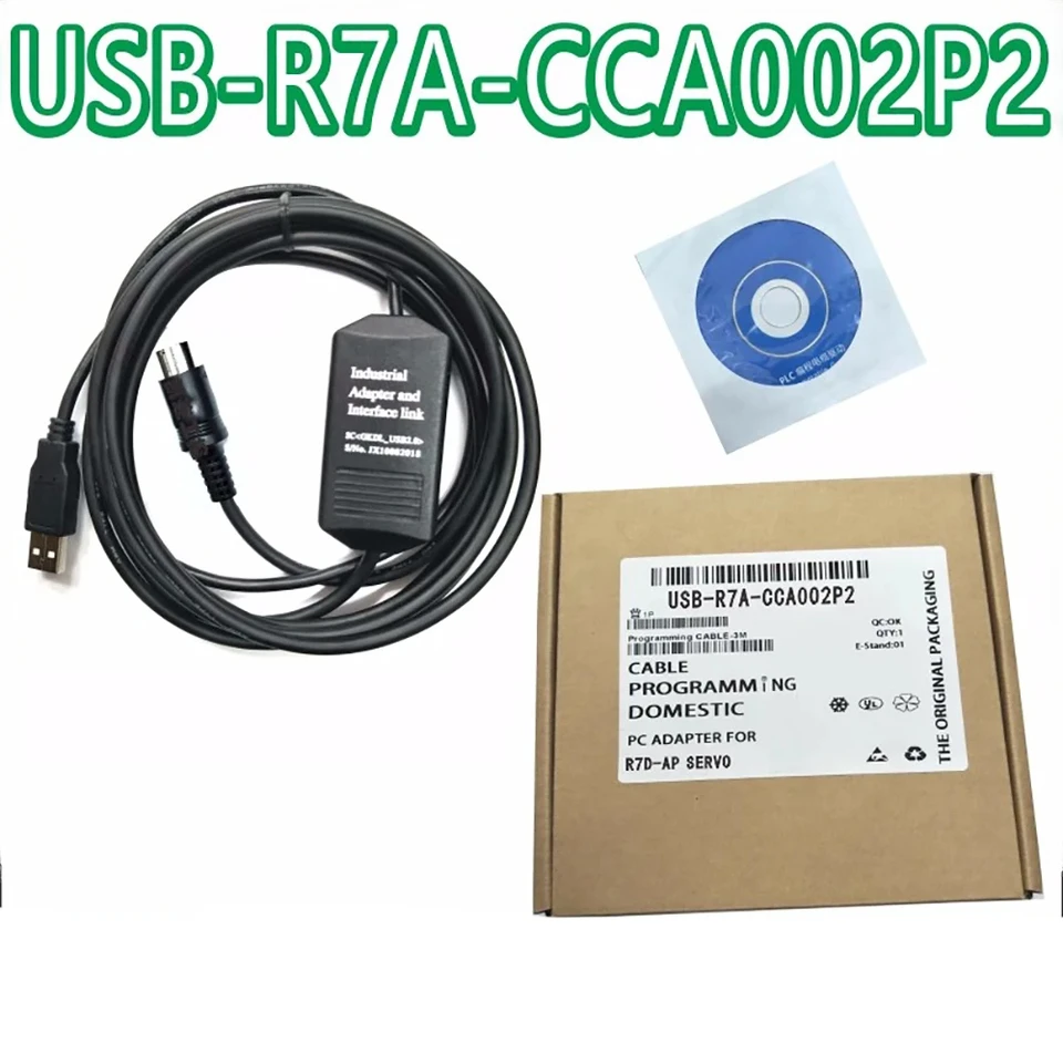 USB-R7A-CCA002P2 for OMRON R7D-AP Servo Drive Debugging Data Cable