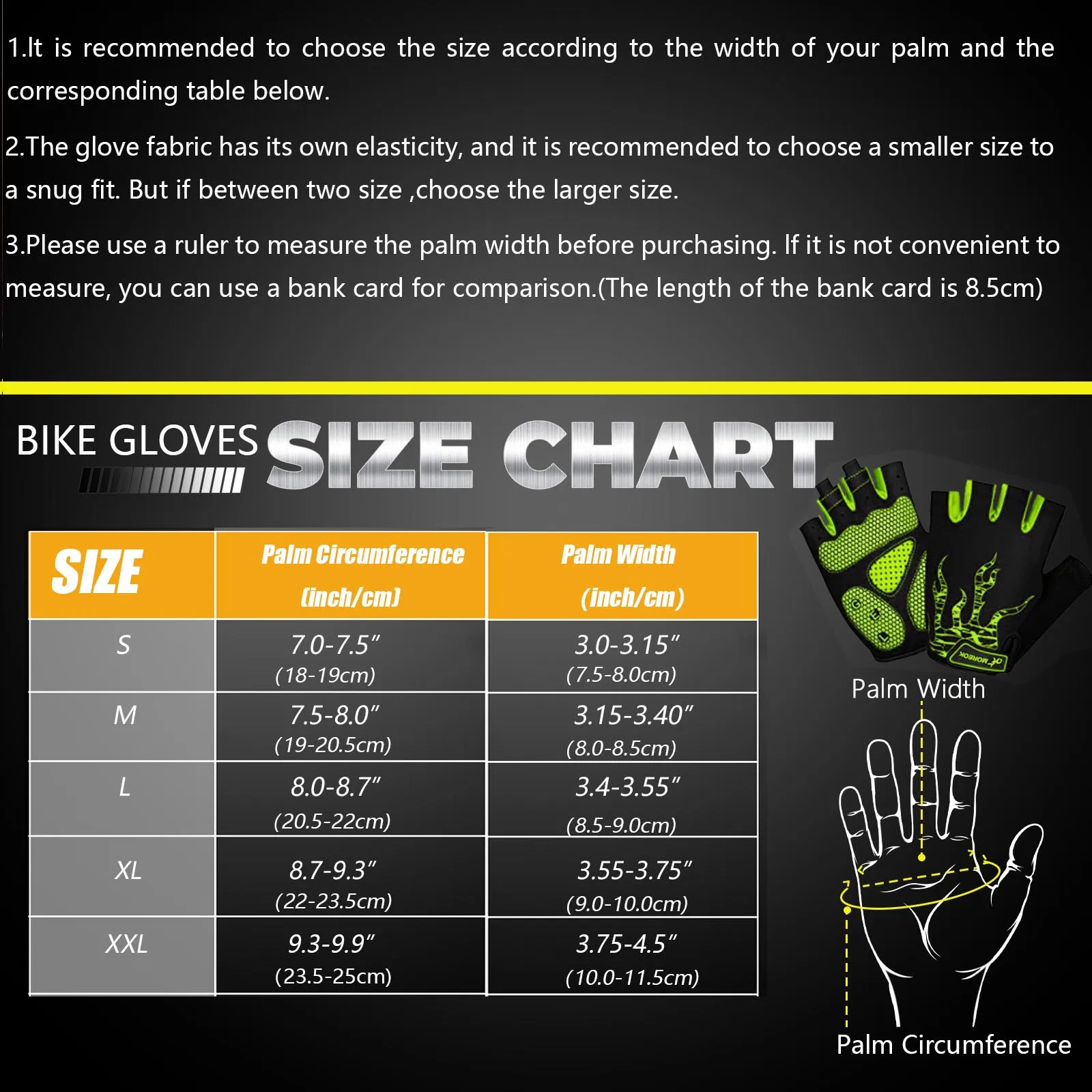 MOREOK Bike Gloves
