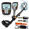 Professional Foldable Metal Detector Waterproof Adjustable Folding Metal Detectors High Accuracy Lightweight Collapsible 1