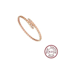 S925 Silver Classic Hot Selling Serpentine Diamond Bracelet, Top Noble Style, Essential for Women 5