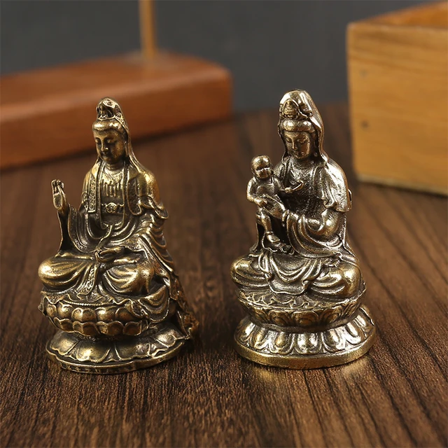 Statue de Déesse de la MisériUL, Figurine Religieuse pour Salon d'Nik, Statue d'Avalokitesvara, Statue de Guanyin, Décoration de Maison, Nouvelle Collection 2