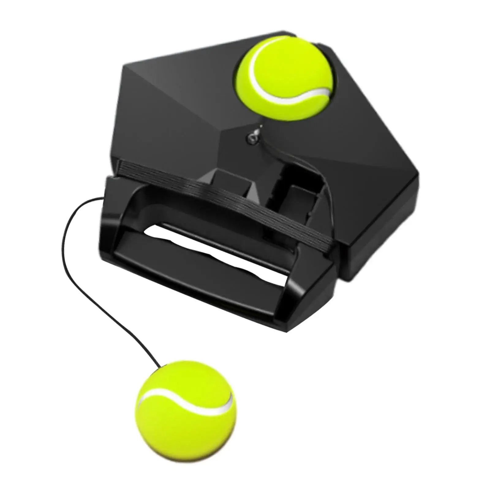 

Tennis Ball Trainer Teaching Aid Device Accessories Self Training Easily Install for Beginner Portable Tennis Training Tool