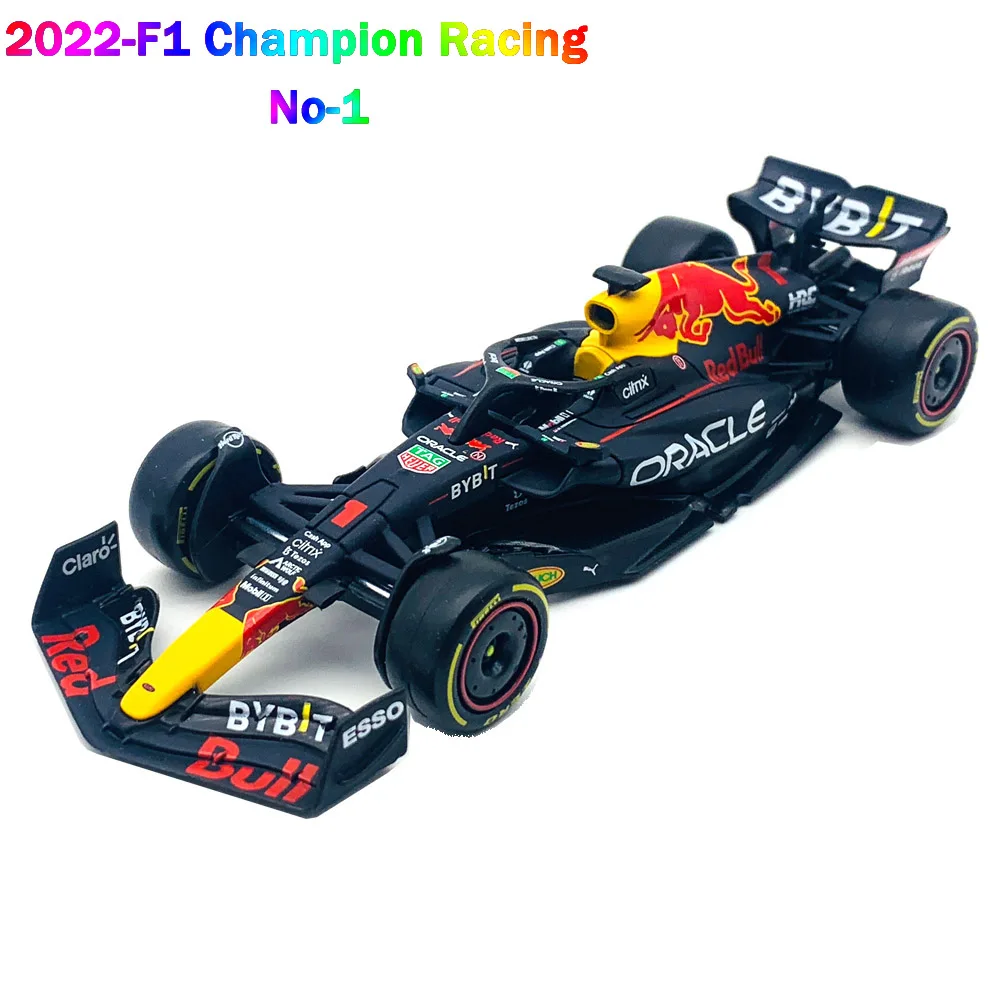 2022 F1 Red Bull Racing RB18 #1 Ferrari 16 1:43 Scale Alloy Luxury Vehicle Diecast Cars Model Toy Collection Christmas Gift