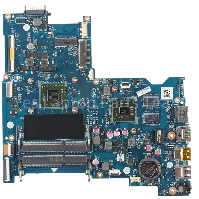 Mainboard, Notebook Motherboard, A6 AM6310, WIFI GPU 819258-601, 100% testado