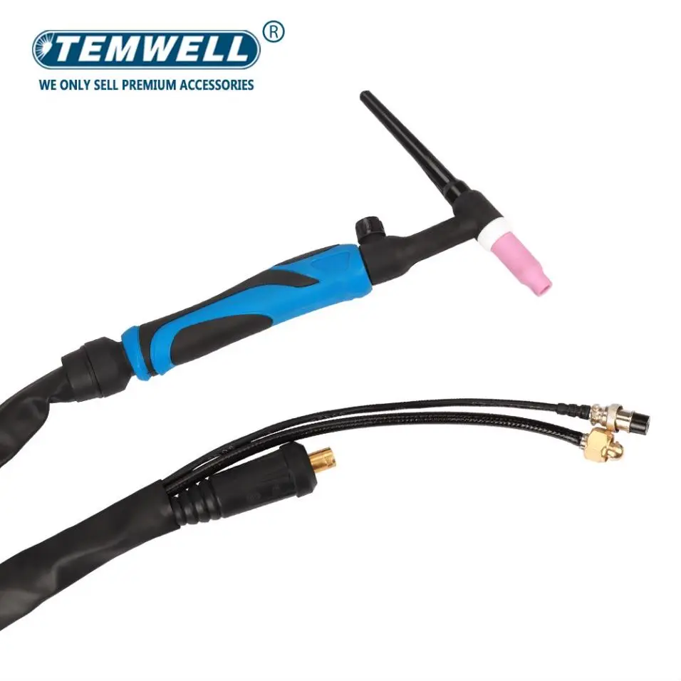 TIG Torch WP26 4m 13ft GTAW Gas Tungsten Arc Welding Gun WP-26 Argon Air Cooled TIG Welding Torch welding torch