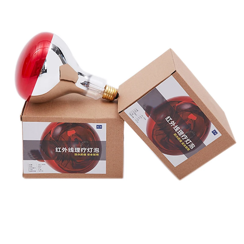 New 275W Beauty Salon Infrared Heat Lamp Bulb For Health Pain Relief Therapy 220V