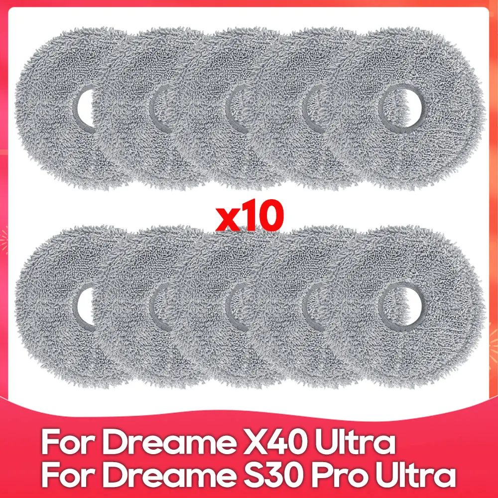 Tixexo 12 stuks stofzak Compatibel met Dreame L10s Ultra Gen 2/ L10s Pro Ultra Heat/ X30 Ultra/ X40 Ultra Complete/ X50 Ultra Complete/ L40 Ultra/ L50 Pro Ultra/Mova E30 Ultra stofzuiger, 3,2L