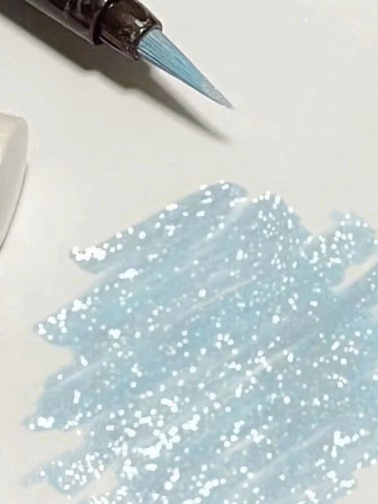 Description Picture 6 of itemGlitter Lying Silkworm Pen Eye Makeup Highlight Brighten Lasting Water Proof Light Blue Pink Diamond High Gloss Colored Eyeliner