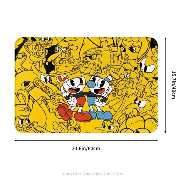 컵 헤드 팬들을 위한 실용적이면서도 스타일리시한 현관, 욕실, 침실 매트