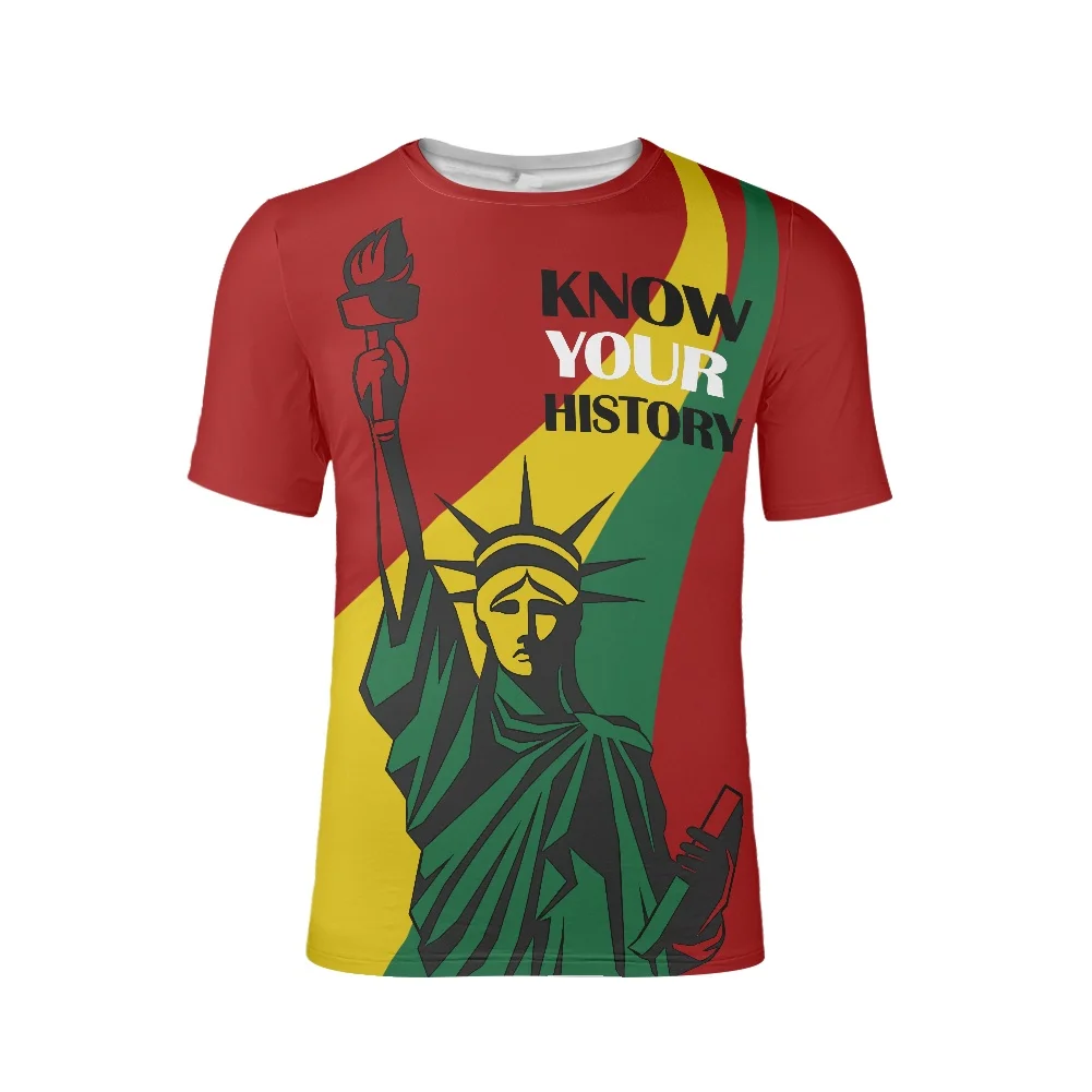 

Summer Plus Size Men's Clothing Men American Statue of Liberty Printing T-Shirt Fits O Neck Short Sleeve Muscle Tops T Shirts