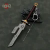 16cm Jujutsu Kaisen Weapon Fushiguro Toji Lance Special Charm Anime Peripheral Metal Weapon Model Samurai Sword Gifts Toys Boys 3