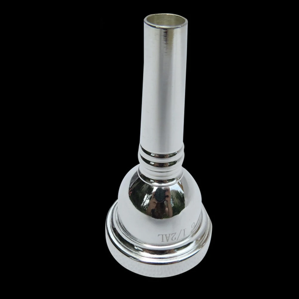 Description Picture 6 of item6 1/2AL Trombone Mouthpiece Professonal Plated Trombone Mouthpiece 6 1/2AL Alto Trombone Mouthpiece Accessories
