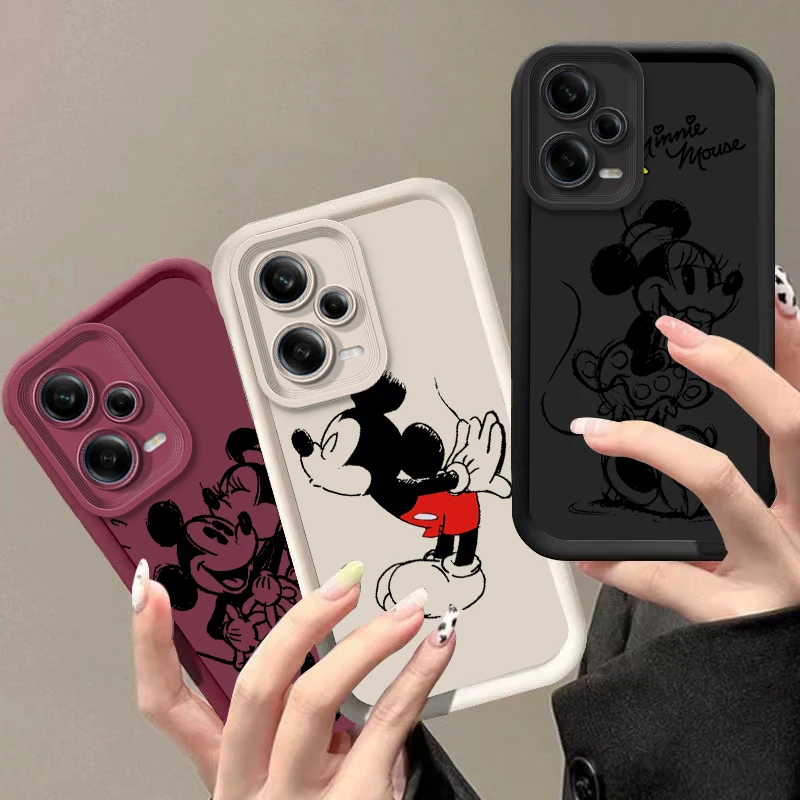 Cartoon Mickey Cute For Redmi K50 K40 K30 K20 12C 10C 9C 9At 9A Ultra Pro Prime Eye Ladder Phone Case