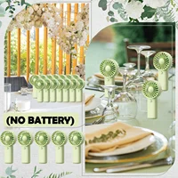 Lot de 10-30 mini-ventilateurs portables à piles pour mariage, avec cartes de remerciement, idéal pour les fêtes et événements 5
