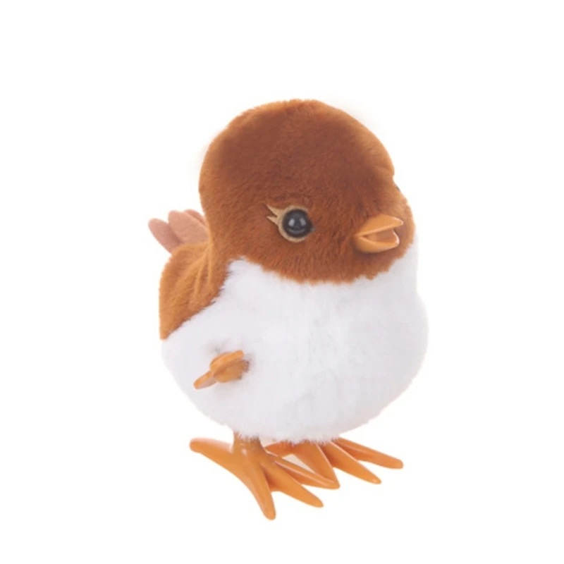 

Wind Up Toy Plush Animal Clockwork Toy Sparrow Bird Party Favor Great Gift for Boys Girls Kids Toddlers